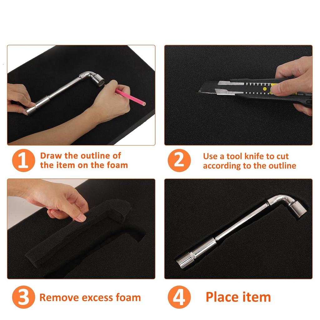 Lightweight Polyethylene Foam Pads Inserts Suitable For Protective Cushioning In Shipping Moving Home And Commercial Use