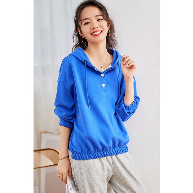 Firstview Women's Fashion Casual Long Sleeve Hooded Sweatshirt F21C11442