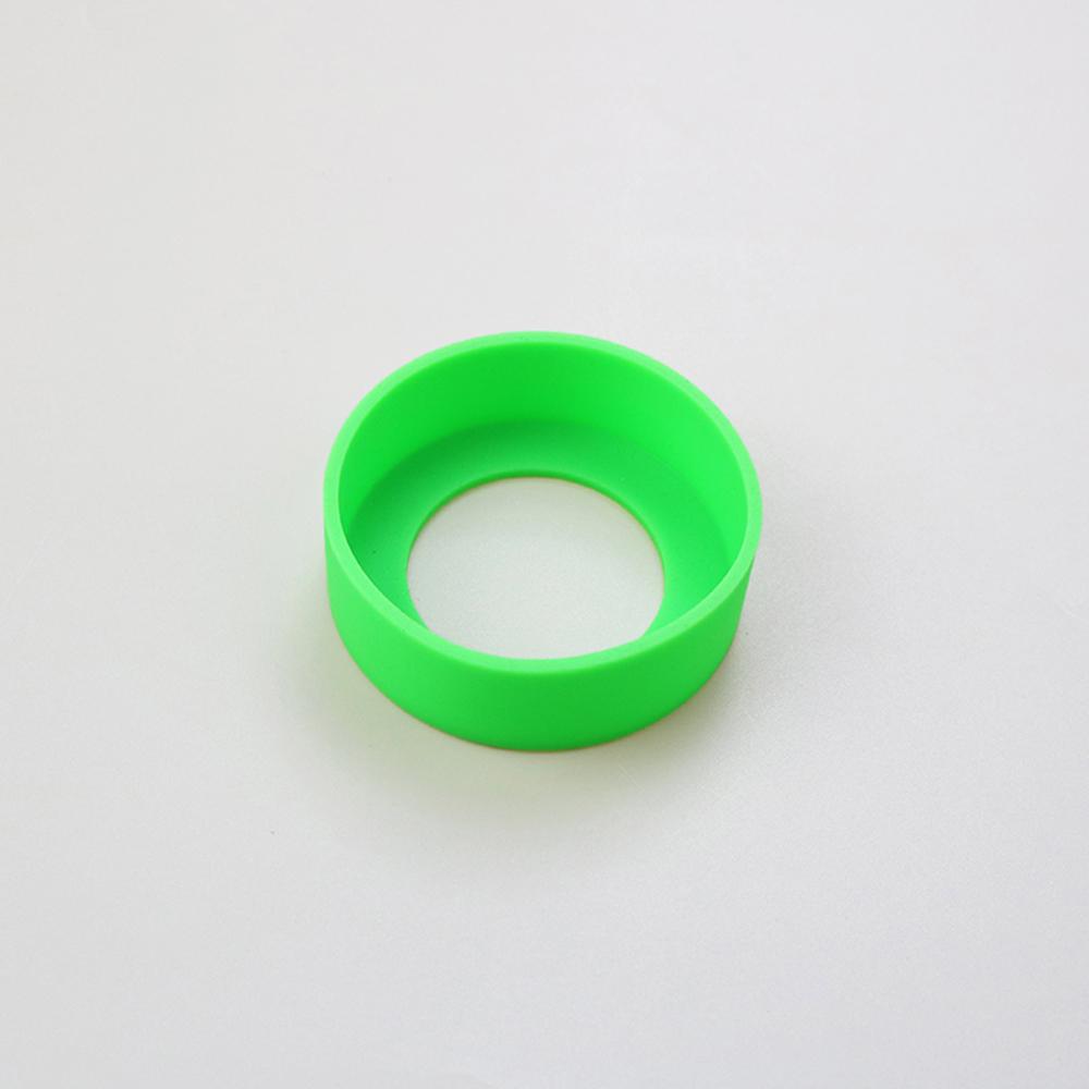 28 Colors 6.0CM Silicone Cup Bottom Cover 60MM Cup Bottom Ring Coaster Sleeve Sheath Wear-resistant Anti-fall Bottom Cover