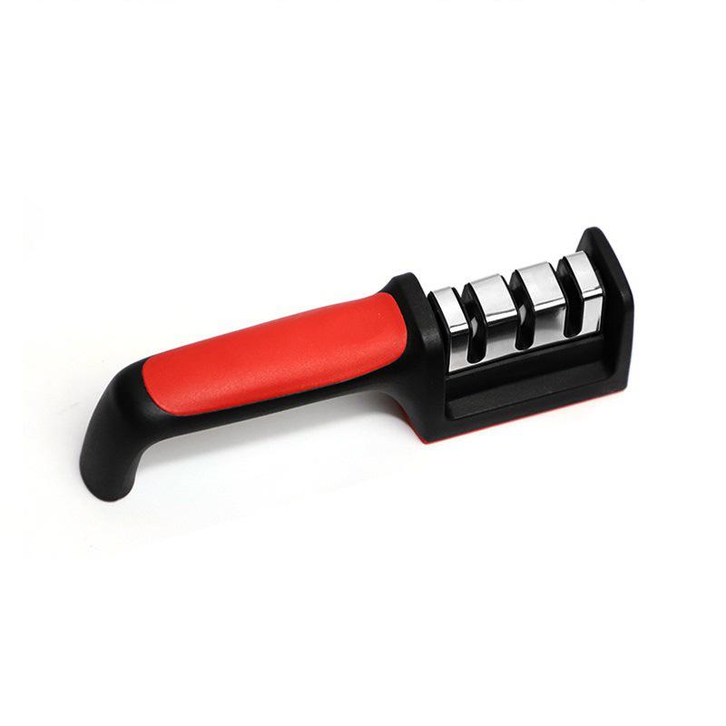 Multifunctional Three-Stage Manual Knife Sharpener