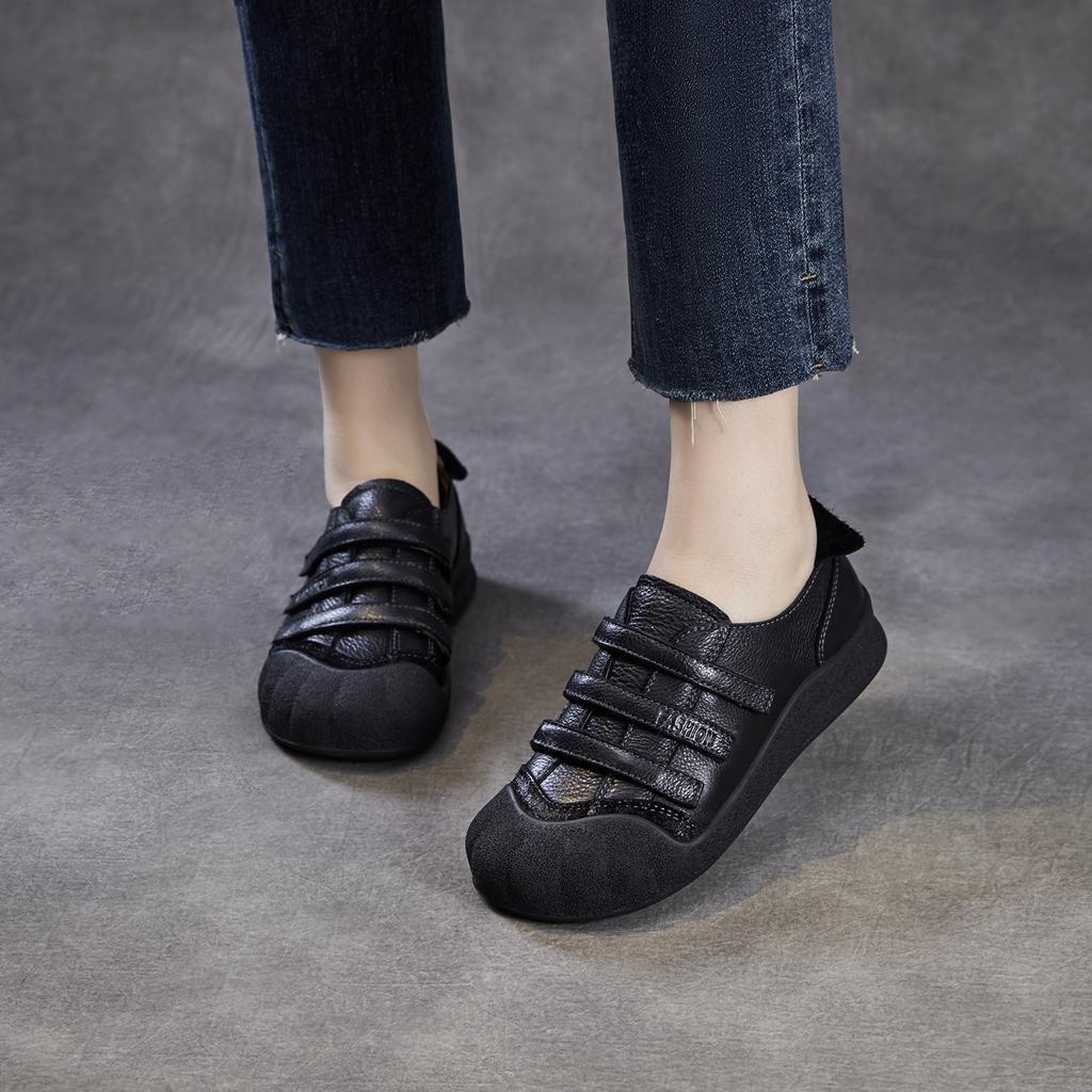 Casual Shoes - New Style, Vintage Round-toe Flat Shoes for Women