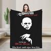 Black Metal Nosferatu Blanket  Fuzzy Vintage Breathable Throw Blanket for Bed Sofa Autumn/Winter