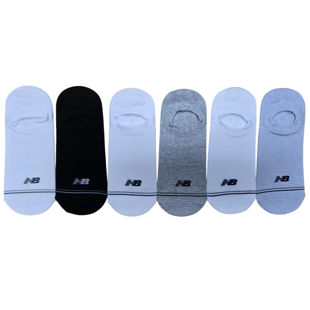New Balance No-show Socks 6-Pair Set Men's Women's 6-Piece Fake Socks
