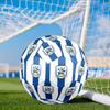 Yorkie Football Spirit Soccer Ball Size 5 Soccer Ball, Machine-stitched, Soft and Comfortable, Suitable for Training and Matches Fan Gift