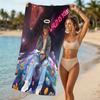 Beach Towel with Juice WRLD Pattern - soft,absorbent,machine washable Lightweight&Modern,swimming,Travel Essentials