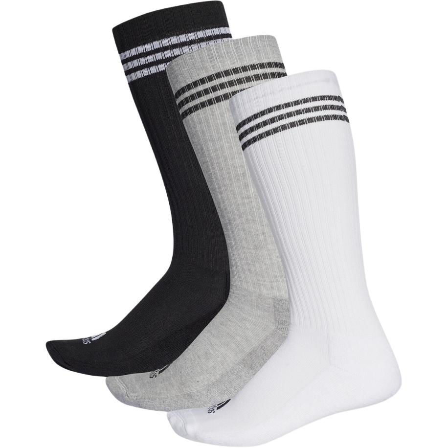 Adidas Mid Calf Socks Men s 3 Pack AY6440 M
