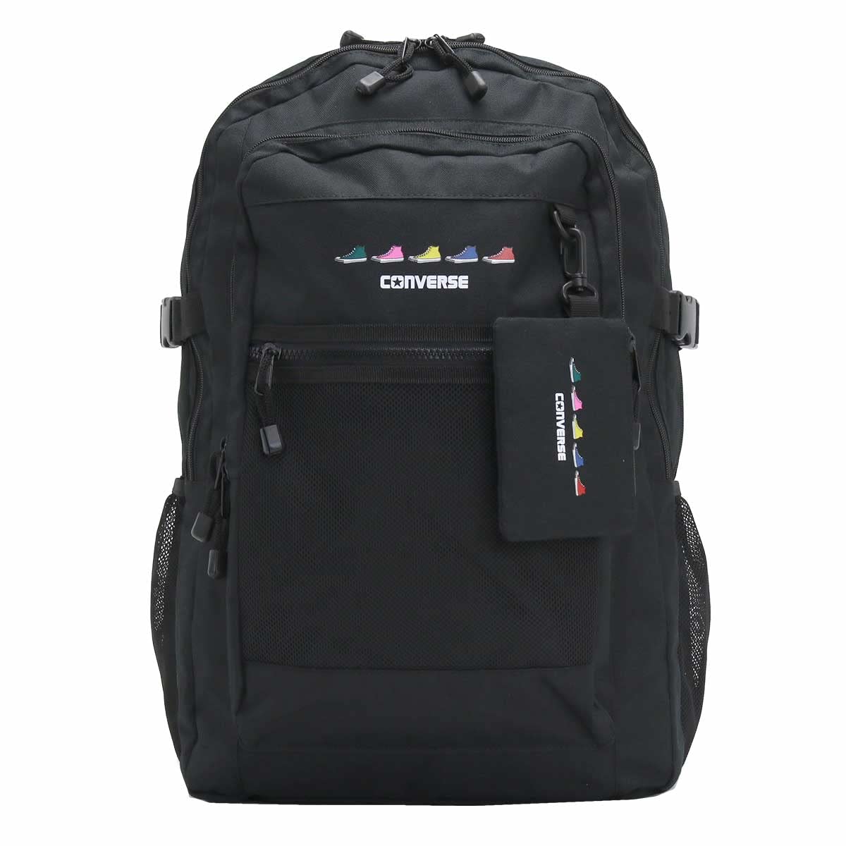 

[Converse] Backpack SNEAKERS PRINT BACKPACK Black x Colorful Logo ONE SIZE