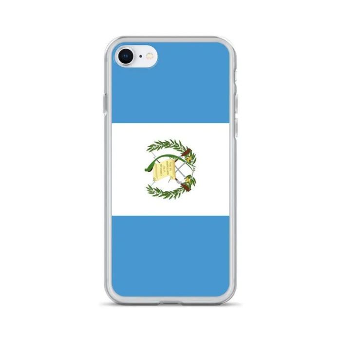 Coque iPhone - Guatemala - SE 2020 - Souple - Multicolore - Verticale