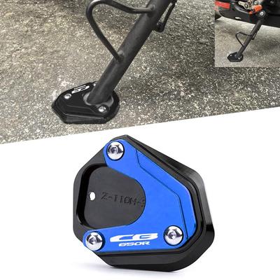 FOR CB650R CB650R 2018-2025 Motorcycle Kickstand Extended Side Stand Support Pad