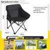 Faltbarer Mondstuhl für Camping und Outdoor