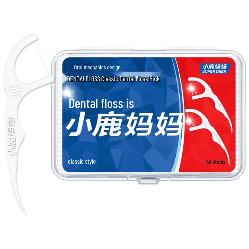 Xiao Lu Mama Deep Cleaning Dental Floss Sticks