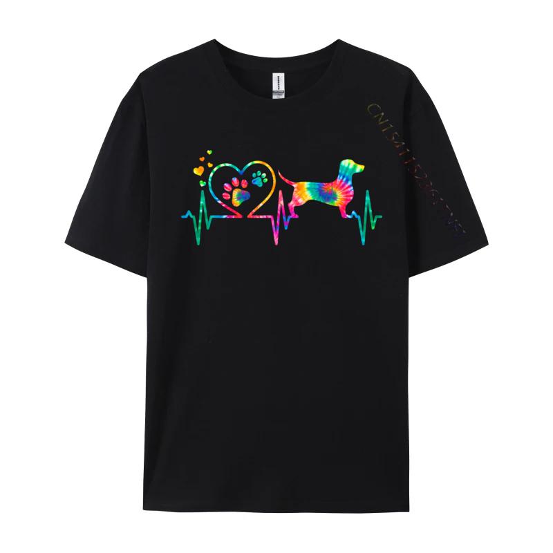 Dackel Doxie Weenie Mama Papa Herzschlag Hip Hop Herren T-Shirt Dabben Weihnachten Schneemann Herzschlag EKG Druck T-Shirts T-Shirt