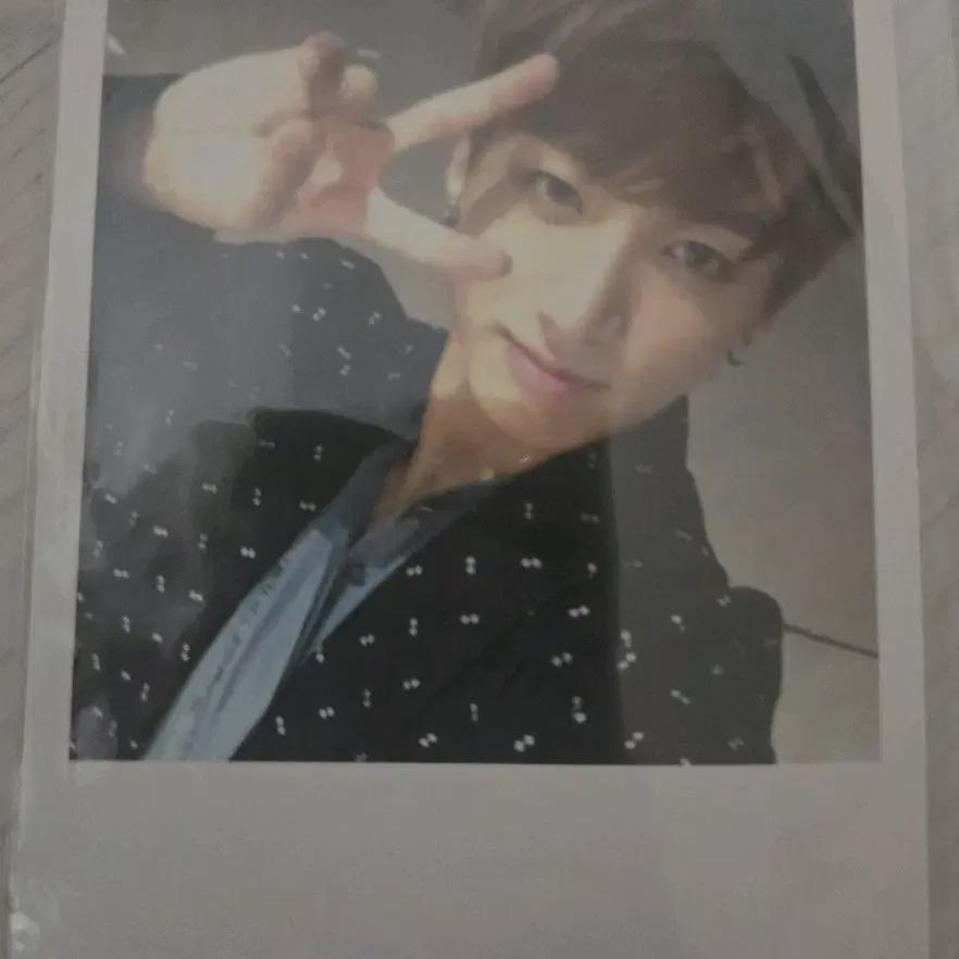 Polaroid Photocard During Bts's Official Jungkook Photocard