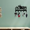 Multifunctional Metal Key Holder Wall Mounted Organizer for Kitchen Bathroom Entryway