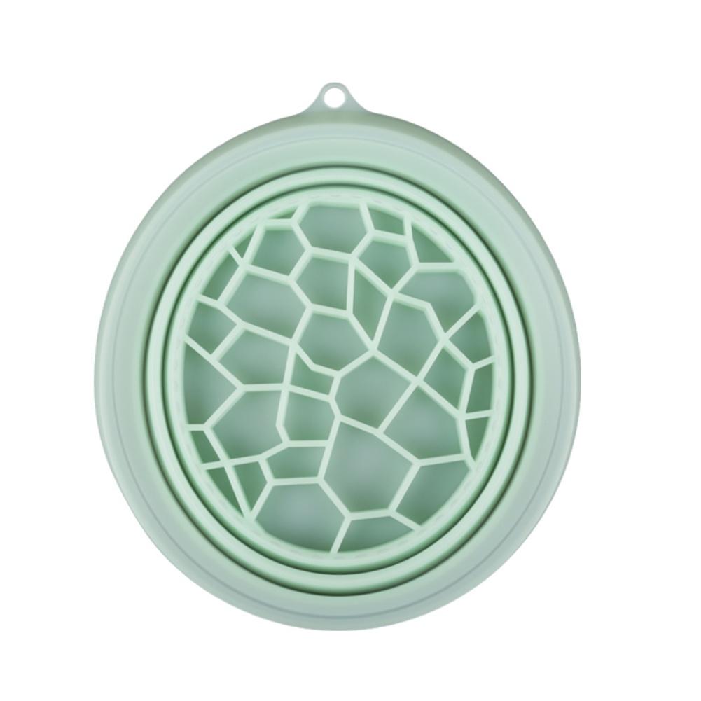 Silicone Portable Face Ice Bath Bowl Built In Ice Tray Collapsible Face Ice Wash Bowl Facial Cold Plunge Bowl for Home & Travel