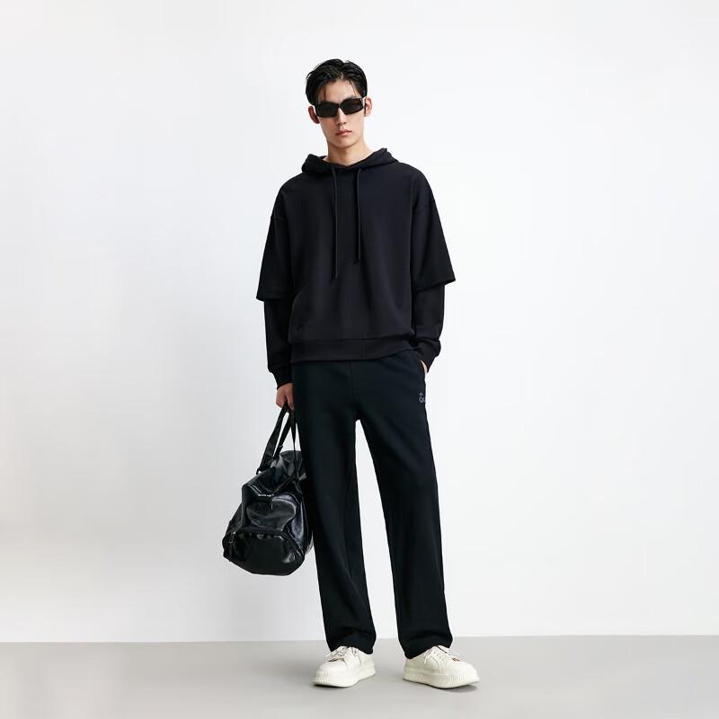 JACK&JONES Men's Autumn Casual Straight-Leg Sweatpants