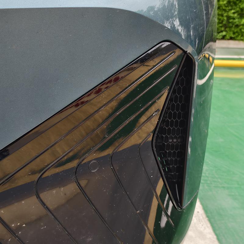 For BMW IX 2024 I20 Black Trim Style Front Air Intake Grille Dust Cover Car Accessories