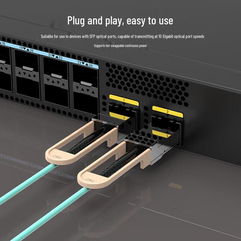 SK-LINK 10G SFP+ / 25G QSFP Active Optical Cable