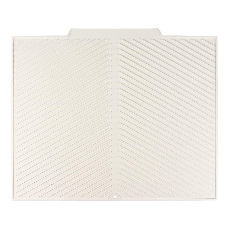 Dish Drying Mat-Silicone Drying Pad For Kitchen Counter, Non-Slip Drain Pad High-temperature Resistant Kitchen Gadget