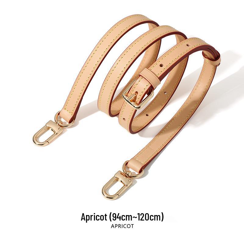 Ma Huang Shi MHS-C-63 Presbyopic Crossbody Bag Strap: Vegetable Tanned Leather Shoulder Replacement and Modification Accessory