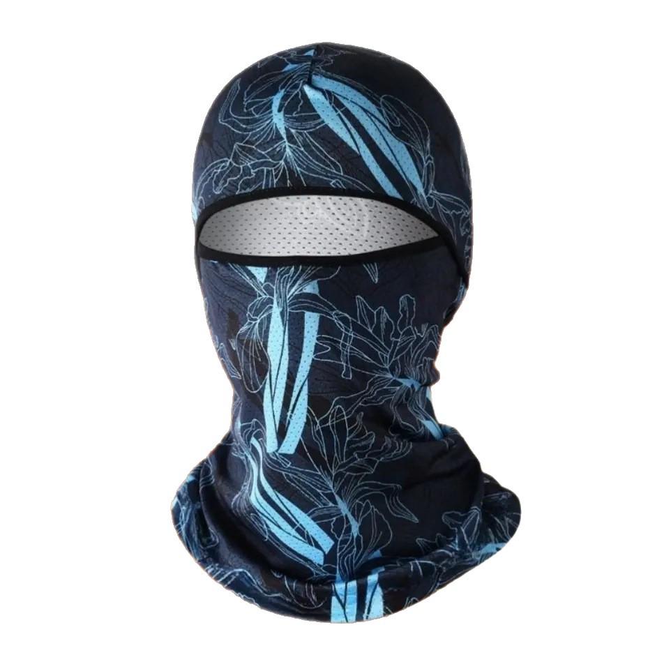 Anti-Burn Ice Silk Welding Headgear: Sweat-Absorbing Full Face & Neck Protection