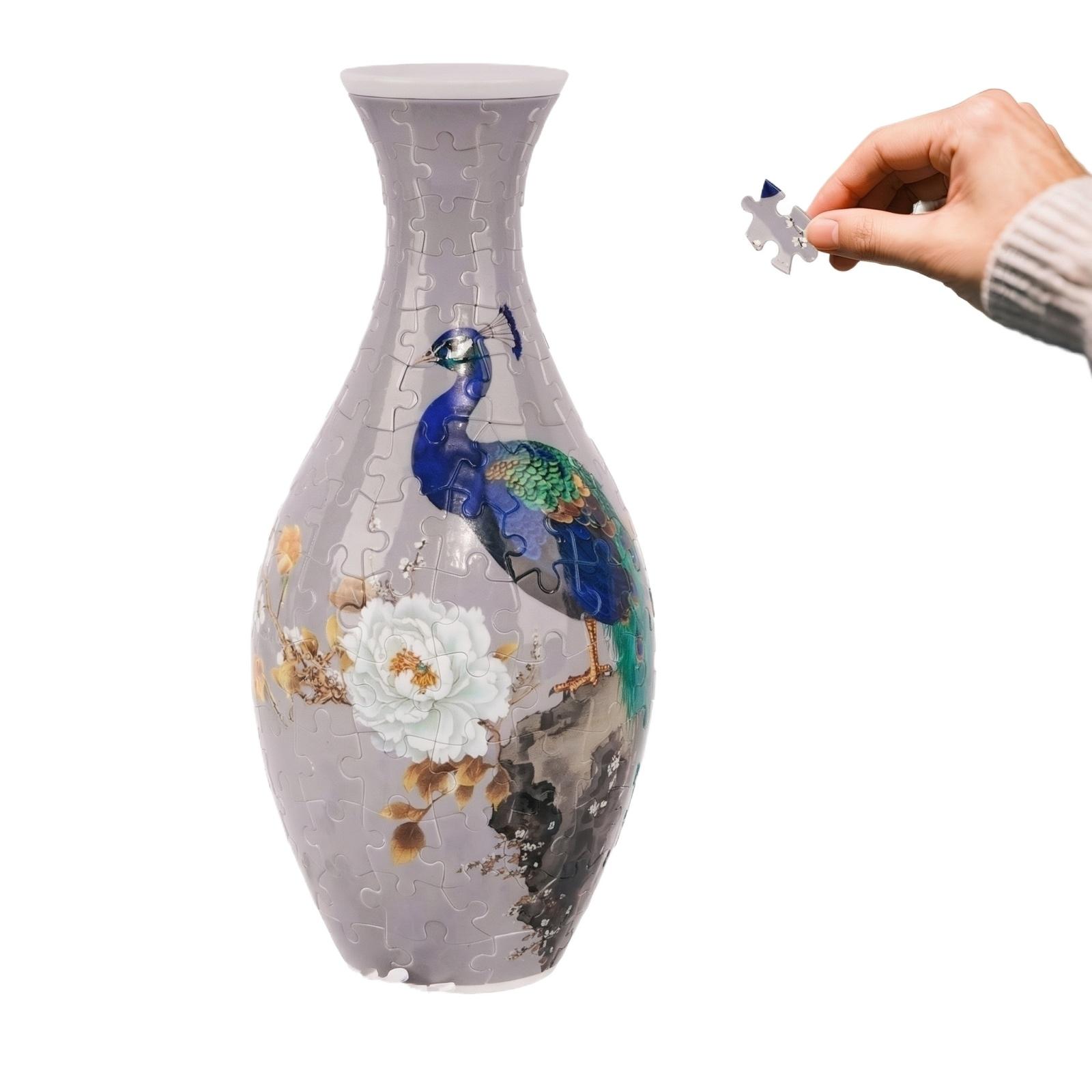 

DIY 3D Puzzle Vase One Size