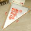 Pastry Piping Sleeves Leak Disposable Bag Confectionery Cake Accessories Baking Decorations Pocket Syringe Icing Cream Squeezing