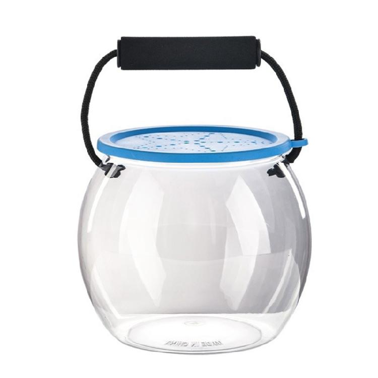 

Clear Lid Safety Portable Fish Bowl Transport Container Tanks For Easy to Care Design Fishtanks Travel Aquarium Carriers 1