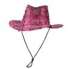 Sweet Cool Millennial Babes Western Cowboy Hat Women Spring And Autumn Retro Braided Knight Hat Outdoor Camping Vacation Shade