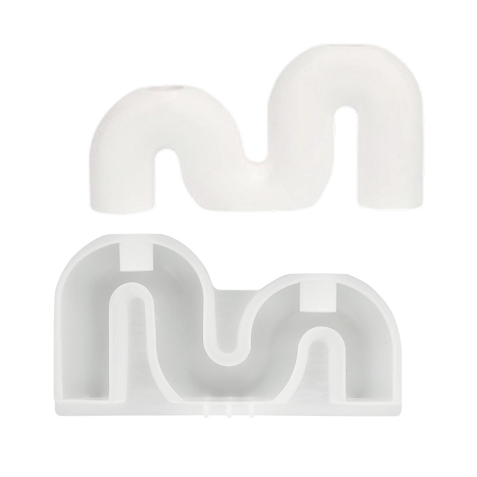 

Премиальные силиконовые формы для свечей с арочными S- и M-образными формами, многоразовые, пищевого класса, материалы для рукоделия для изготовления поделок своими руками M