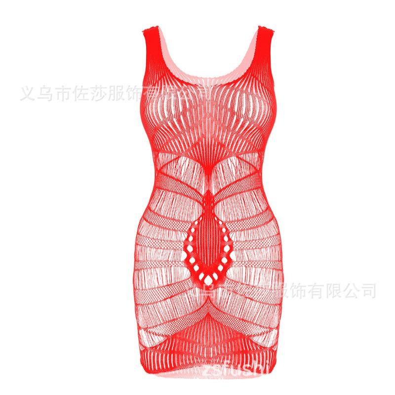 Sexy Underwear Women's Suspenders, Sexy Hollow Hip Skirt, Breast Mesh, Jacquard Perspective