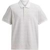 Ss25 Pattern Printed Straight Cut Short Sleeve Polo Shirt Men Tops Gray CAQ81-RAJ
