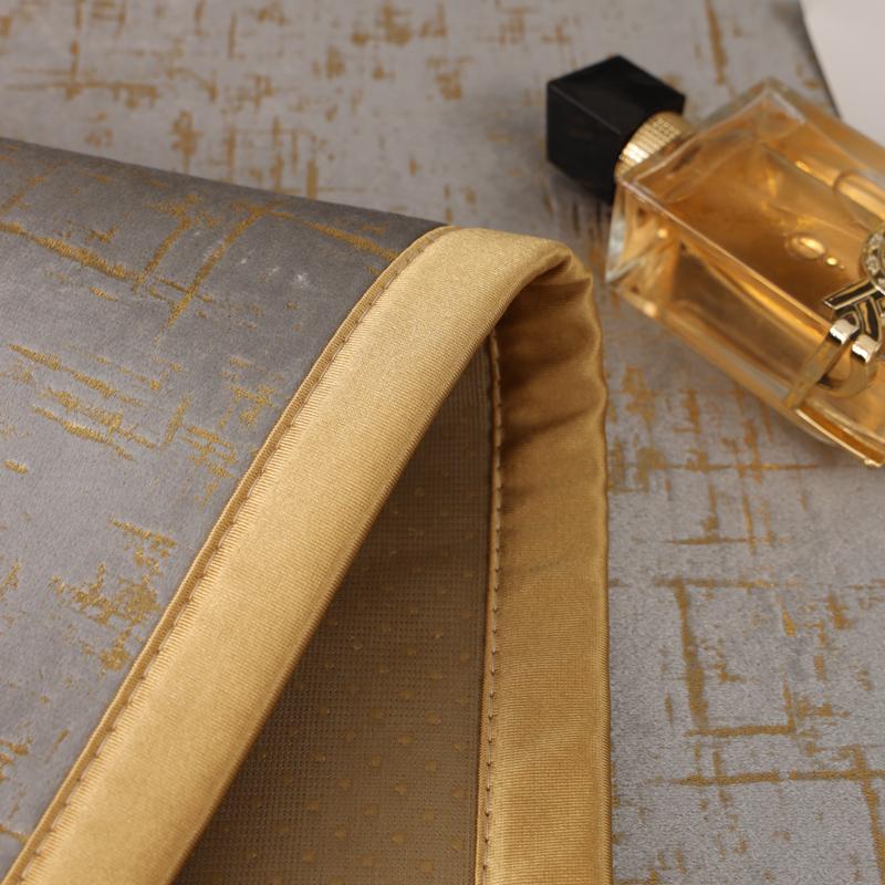 Luxury Gilding Sofa Cover Four Season Leather Universal Sofa Towel Chenille Non-Slip All-Inclusive Cover Cloth Cushion Gold Edge