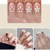 5 Petal Flower Nail Dotting Pen One Stroke Flower Design Tool Acrylic Handle Dotting Tool for DIY Nail Art Easy Nail Painting