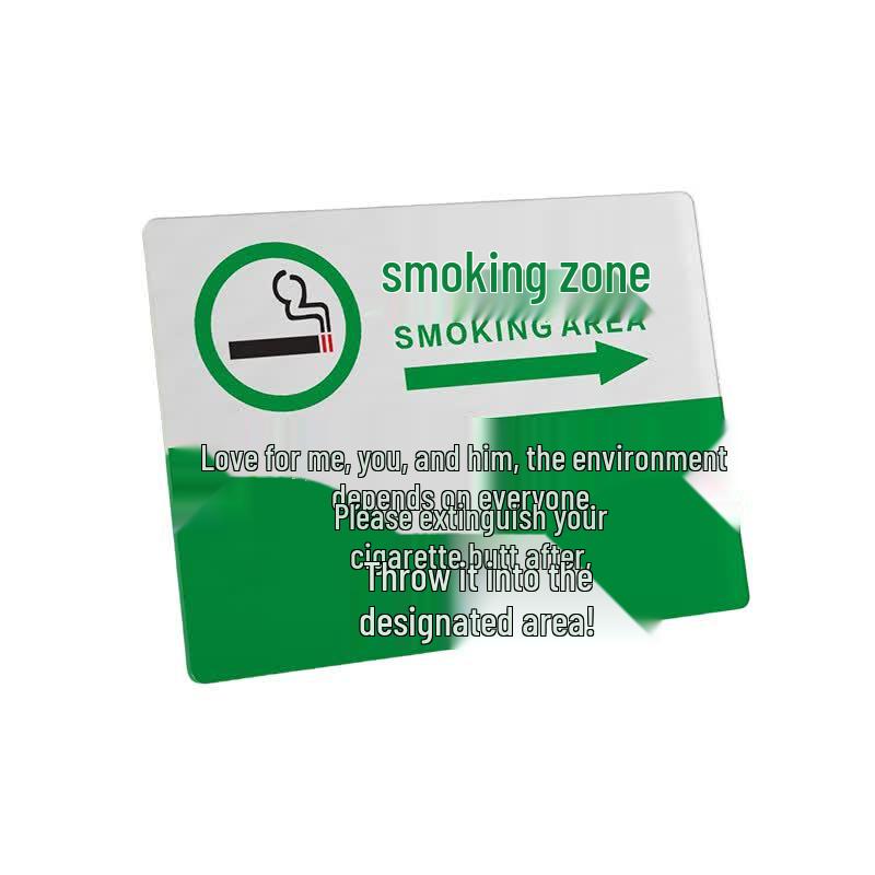 Smoking Area Sign