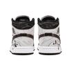 Jordan Air Jordan 1 Vintage Basketball Shoes Men's Mid top Black/White DQ8426-103(Team63-)
