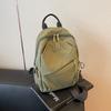 Japanese Simple Single Room Backpack Campus Junior High School Student Schoolbag New Large-capacity Short-distance Travel Bag