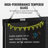 LED Message Writing Board 40.6x30.5 cm Illuminated Erasable Lighted Chalkboard
