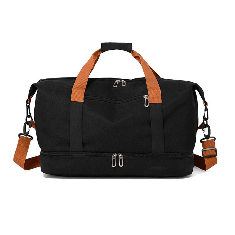 Damen Sporttasche, Trocken- und Nasstasche, Handtasche, Multifunktions-Schwimmtasche, Schultertasche, Wochenend-Fitnesstasche, Yoga-Schuhe, Tagesrucksack