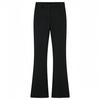 Spring and Autumn Black Micro-flared Trousers Men's Suit Pants Drop Casual Suit Pants Men's and Women's