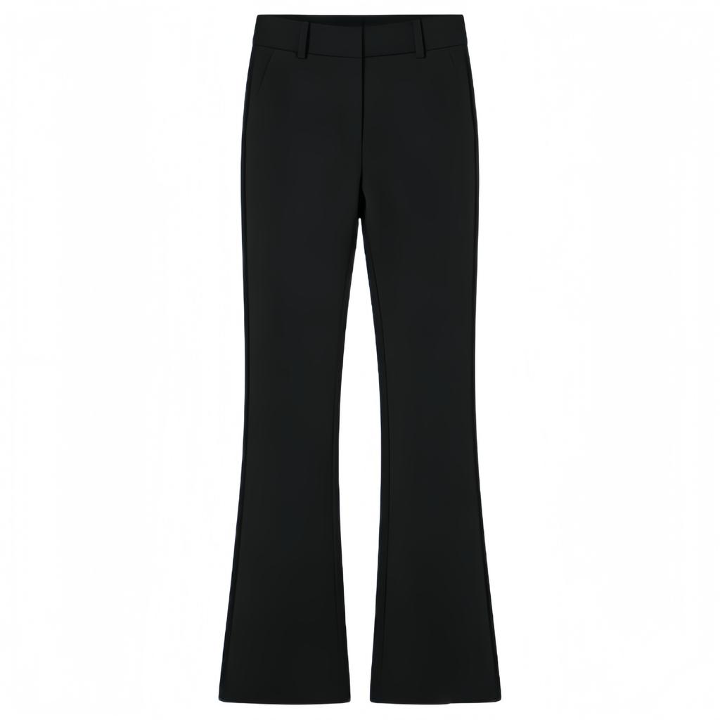 Spring and Autumn Black Micro-flared Trousers Men's Suit Pants Drop Casual Suit Pants Men's and Women's