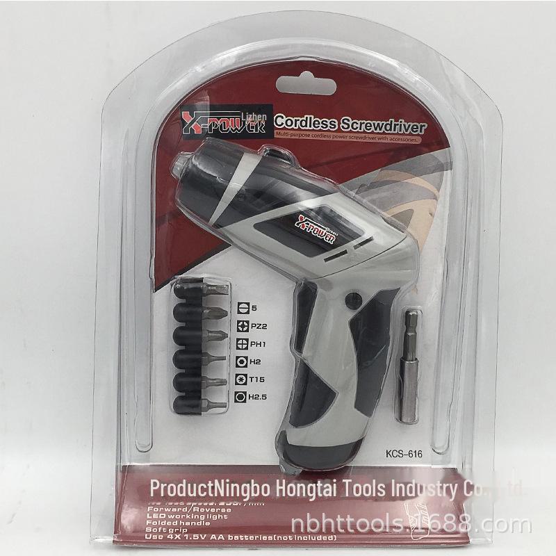 

Электрическая отвертка Мини бытовой инструмент - ручной и автоматический, совместимый с No. 5 сухих батарей