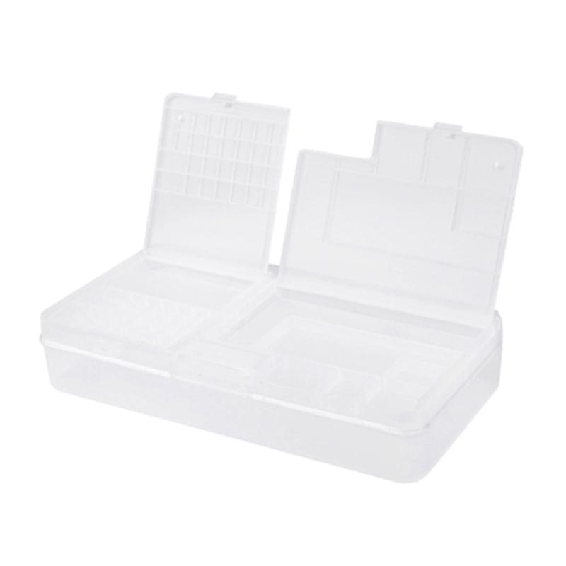 

Multi-function Box with Double Layer Mobile Phone LCD Screen Mainboard IC Parts Repair Plastic Storage Box PVC Material 1