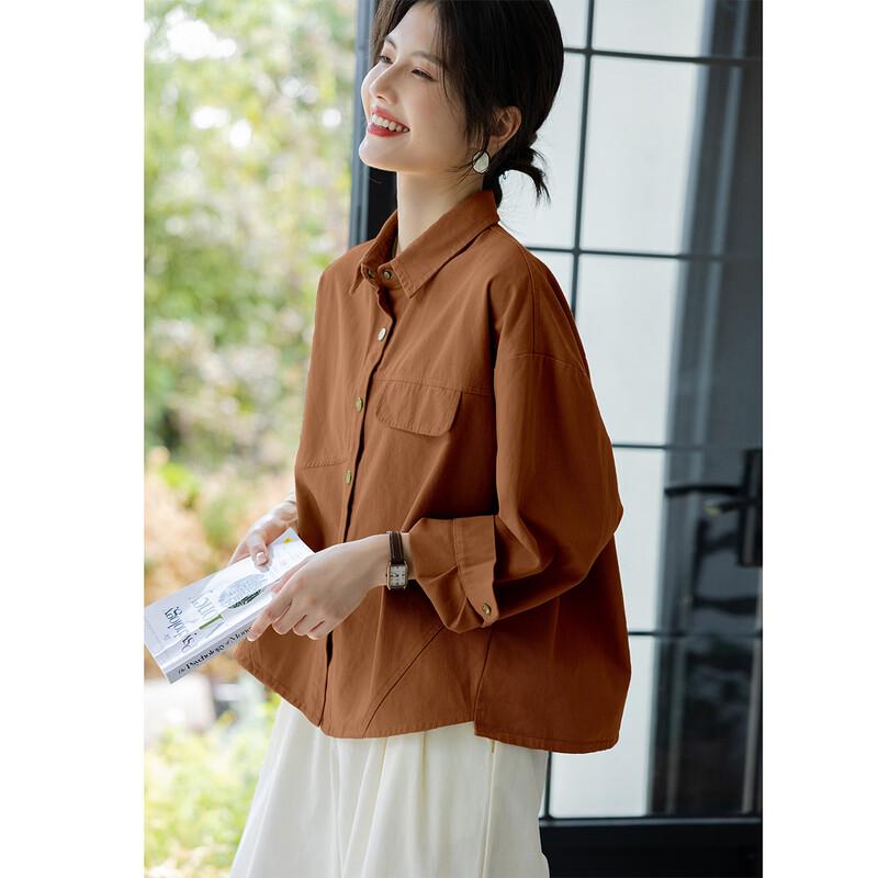 Women's Brushed Casual Shirt Jacket