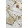 Premium  Georgette Fabrics with 3 Mm Sequence Embroidered Work and Golden Zari Thread Work