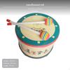 Wooden Orff Percussion Drum, Infant Hand Early Education Toy