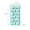 Food Grade Silicone Dog Biscuits Mold Flexible Heat Resistant DIY Paw Cookie Mold Reusable BPA Free Dog Food Mold Pet Birthday