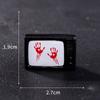 Halloween Decoration Accessories Miniature Figurines Mummy Skull Rabbit Magic House Ghost Pumpkin Desktop Scene Decor Set 8Pcs