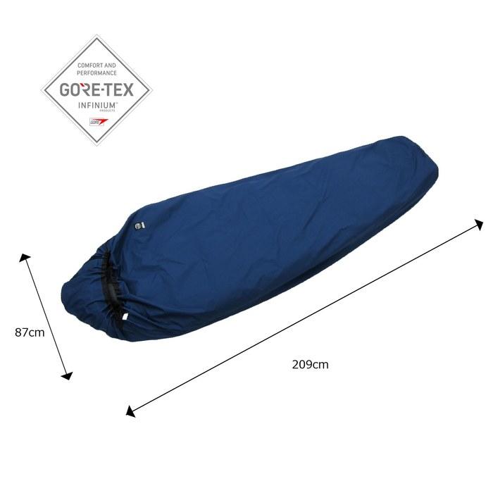 Isuka Gore-Tex Infinium Sleeping Bag Cover UL Wide Navy Blue