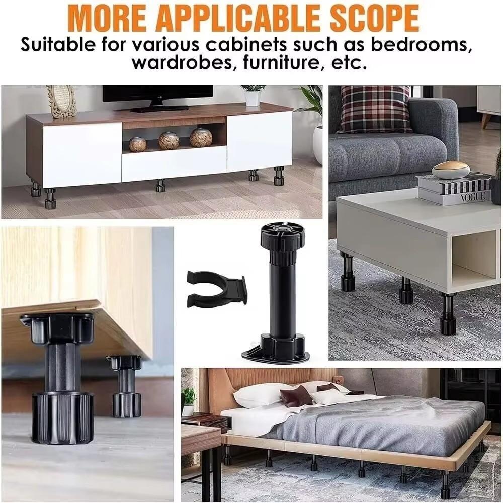 Heavy Duty Cupboard Foot Load Bearing Bracket Plinth Feet High Quality Cabinet Leg  For Table